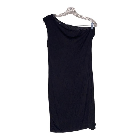 Six Fifty Women One Shoulder Asymmetrical Lined Fairy Goth Mini Dress Small‎ - Picture 1 of 5